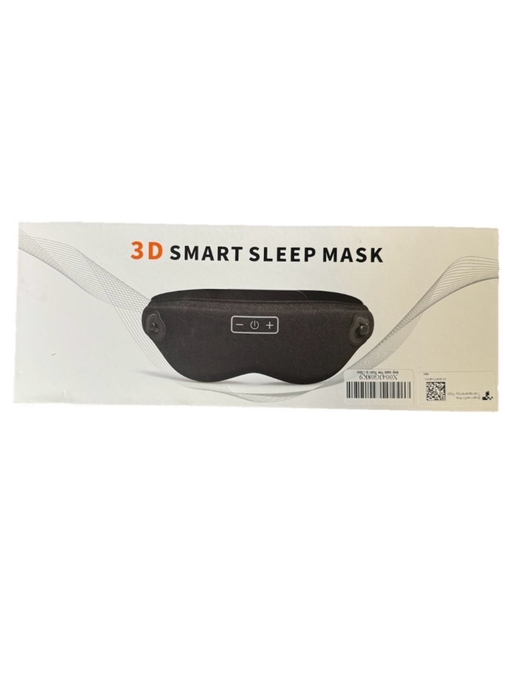 3D Smart Sleep Mask - Black